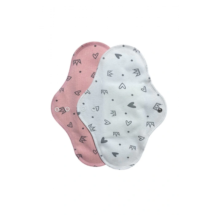 Bambu Yıkanabilir Doğal Kadın Pedi 6lı (karışık)