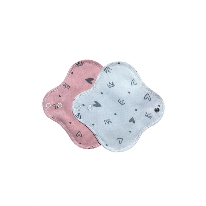 Bambu Yıkanabilir Doğal Kadın Pedi 6lı (karışık)