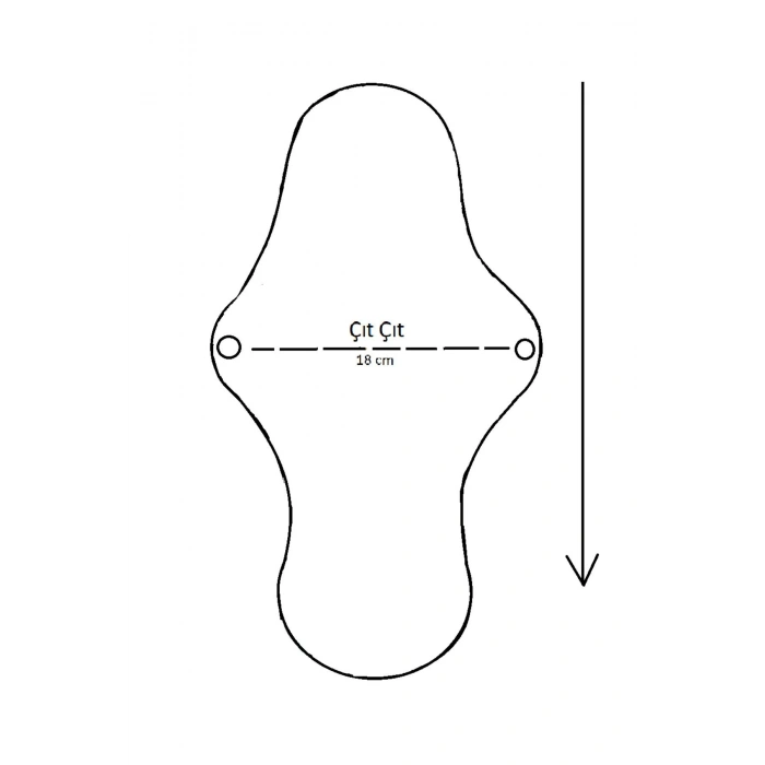 Bambu Yıkanabilir Doğal Kadın Pedi 12li ( Xl Boy )