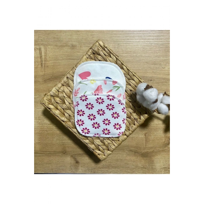 3lü Yıkanabilir Makyaj Temizleme Pedi