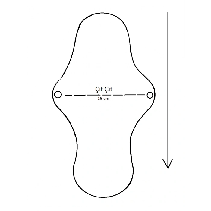 Bambu Yıkanabilir Doğal Kadın Pedi - Sevgililer Günü Hediye Seti