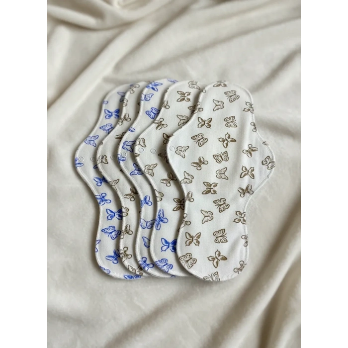 Yıkanabilir Doğal Kadın Pedi 6lı (XL)