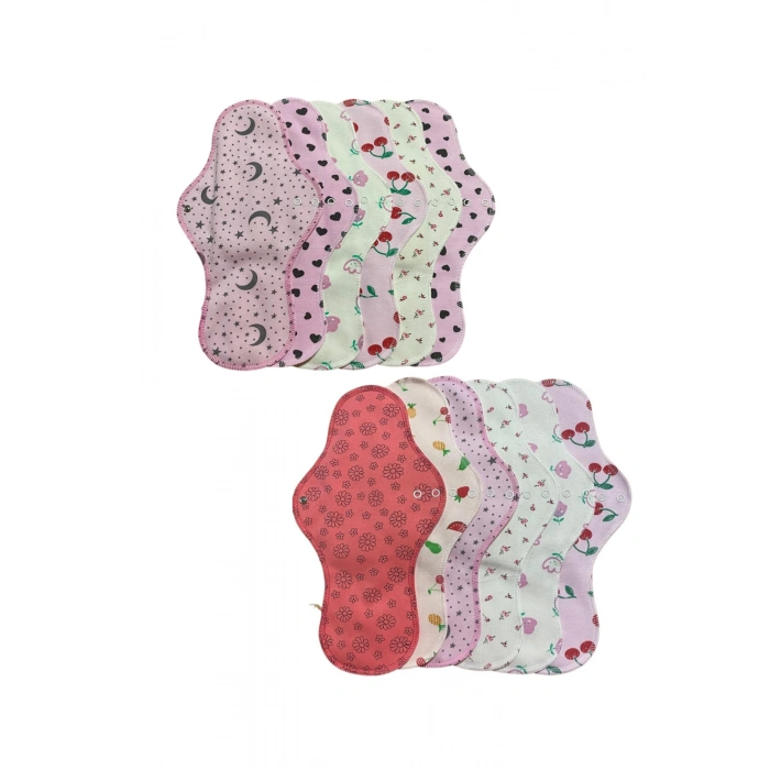 Bambu Yıkanabilir Doğal Kadın Pedi 12li ( Xl Boy )