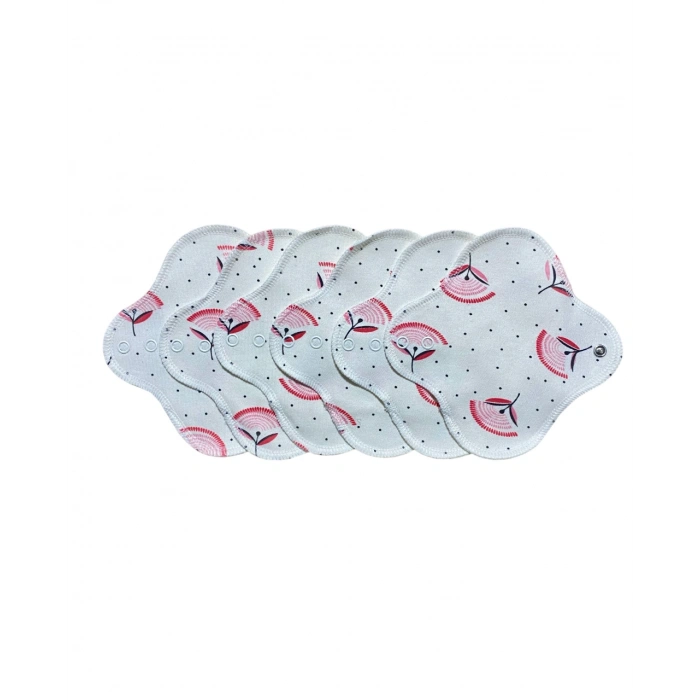 Bambu Yıkanabilir Doğal Kadın Pedi 6lı Günlük - Fırsat Ürünü