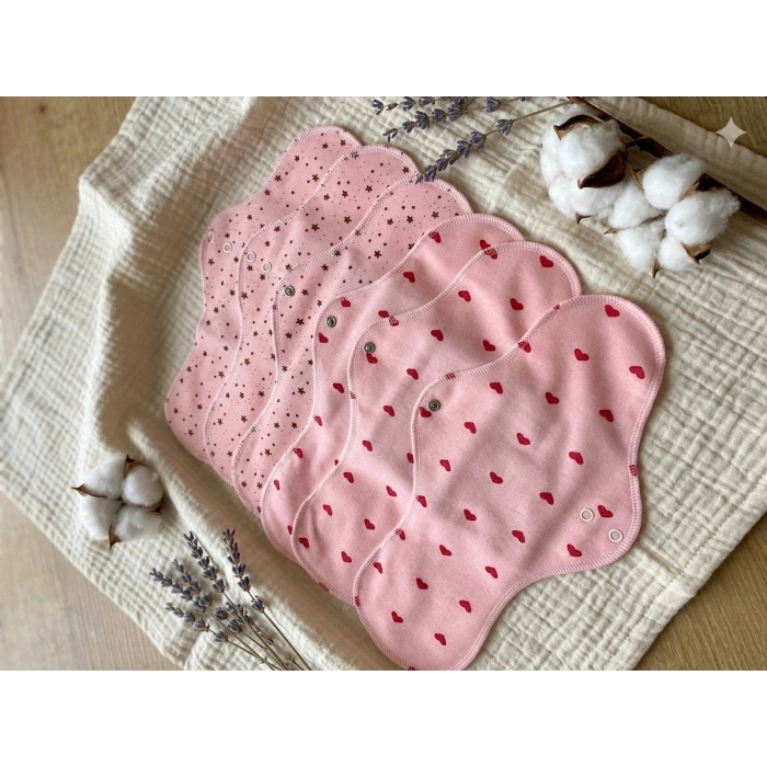 Bambu Yıkanabilir Doğal Kadın Pedi 6lı Xl Boyut