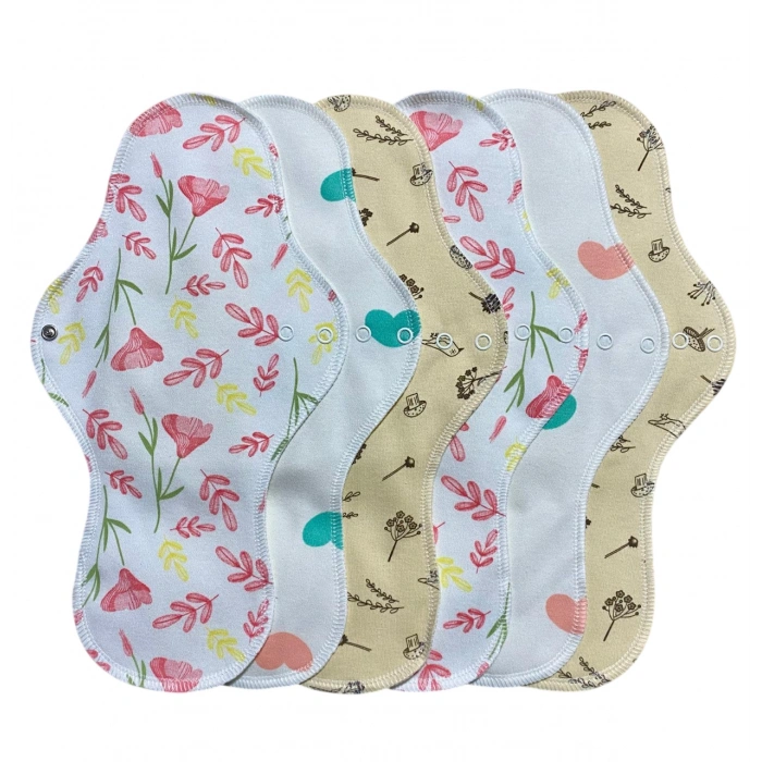 Bambu Yıkanabilir Doğal Kadın Pedi 6(XL)