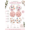 Bambu Desenli Sızdırmaz Yıkanabilir Anne Göğüs Pedi ( 3Çift )