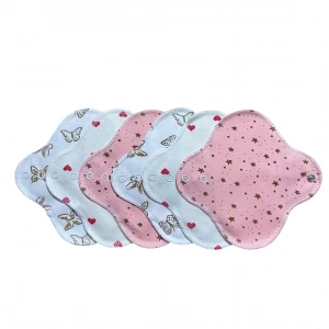 Bambu Yıkanabilir Doğal Kadın Pedi 6lı (GÜNLÜK)