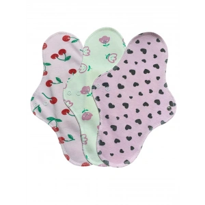 Bambu Yıkanabilir Doğal Kadın Pedi 3lü Set