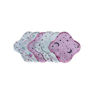 Bambu Yıkanabilir Doğal Kadın Pedi 6lı