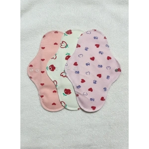 Bambu Yıkanabilir Organik Kadın Pedi Normal 3lü Set