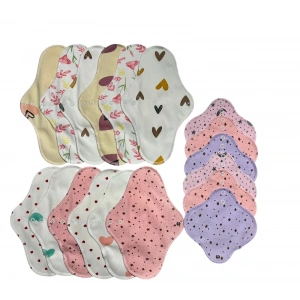 Bambu Yıkanabilir Doğal Kadın Pedi 18li