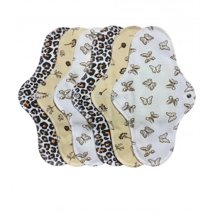 Bambu Yıkanabilir Doğal Kadın Pedi 6lı (GECE)