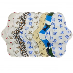 Doğal Yıkanabilir Kadın Pedi 8li (GECE)