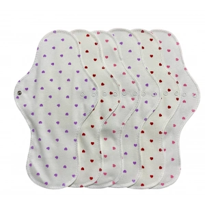 Yıkanabilir Doğal Kadın Pedi 6lı (XL)