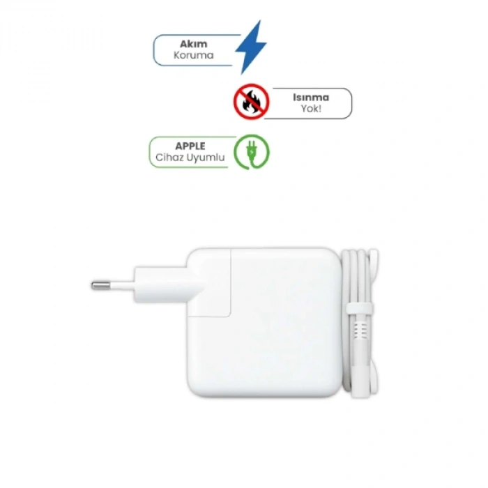 16.50V 3.65A MAGSAFE 1 65W APPLE İçin Laptop Adaptör