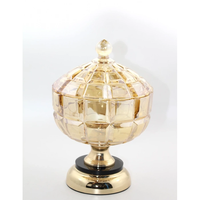 Kapaklı Cam Şekerlik Model 2