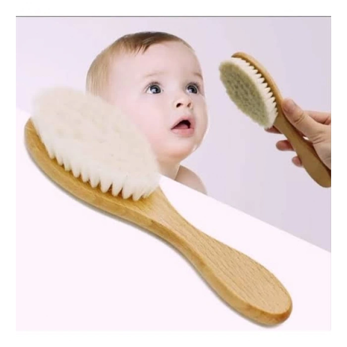 Keçi Kılı Organik Bebek Banyo Tarağı