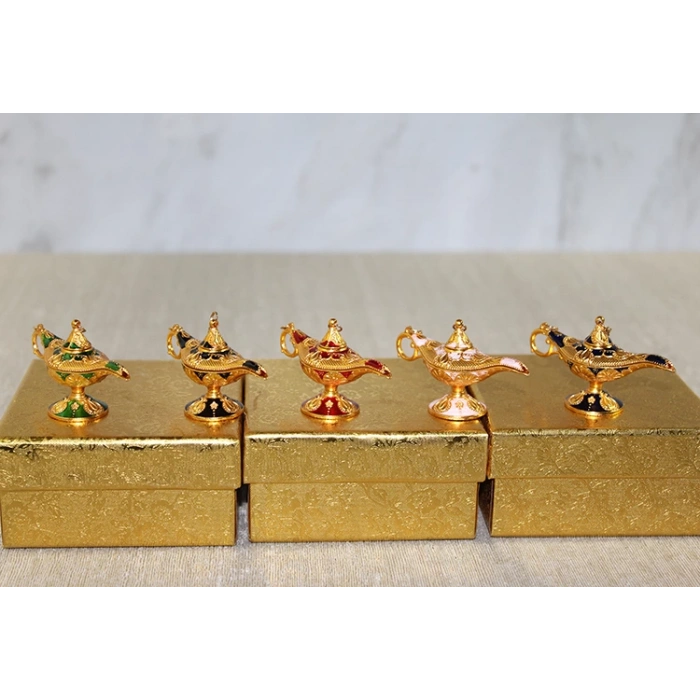 Mineli Metal Alaaddin Lambası Model 6