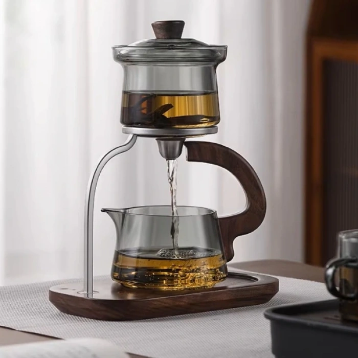 Otomatik Manyetik Borosilikat Demlik Seti