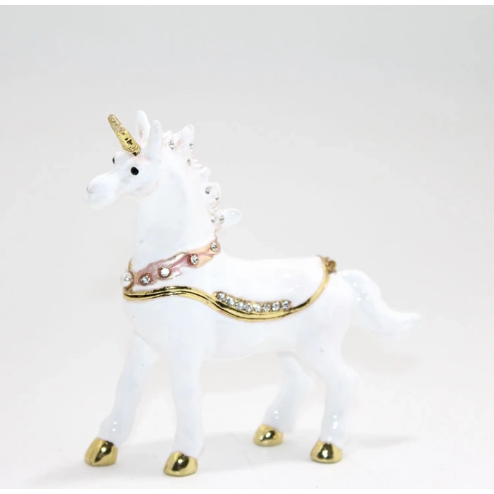 Swarovski Taşlı Tekli Unicorn Figürü