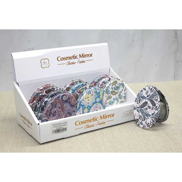 Taşlı El Aynası Oval İnce Model 2