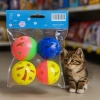 4lü Çıngıraklı Top Kedi Oyuncağı