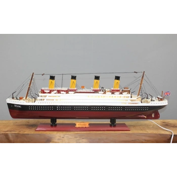 Ahşap Titanik Gemisi Ledli