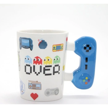 Game Over Porselen Kupa Bardak Model 3