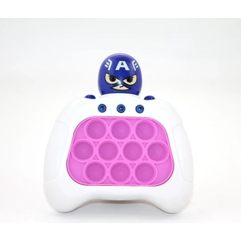 Işıklı Müzikli Pop-It Captain America Tasarımlı