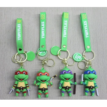 Ninja Kaplumbağalar Silikon Anahtarlık