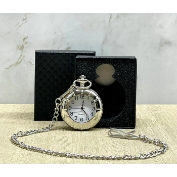 Özel Kutulu Gümüş Köstekli Saat