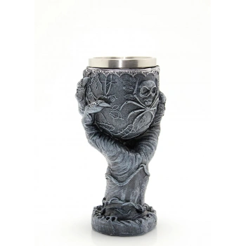 Paslanmaz Çelik El Tasarımı Kadeh Bardak Model 1