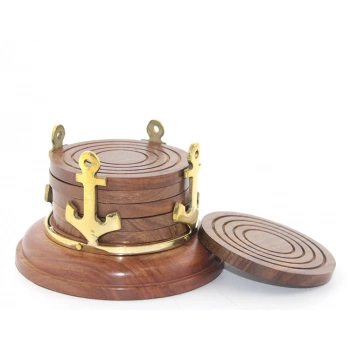 Pirinç Çapalı Bardak Altı Model 1