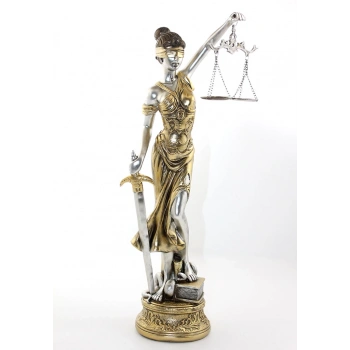 Polyester Adalet Figürü  Model 2