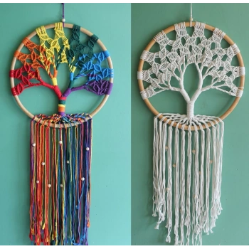 Rüya Kapanı Dream Catcher Hayat Ağacı Model 2