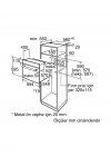 Bosch HBF534ES0T Ankastre Fırın Inox