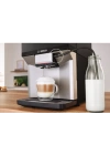 Serie 4 Tam Otomatik Kahve Makinesi VeroCafe Metalik inoks gümüş, Piyano siyah