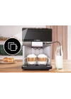 Serie 4 Tam Otomatik Kahve Makinesi VeroCafe Metalik inoks gümüş, Piyano siyah