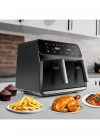 Karaca Multifry XXXL 9 Litre Dijital Tek Hazneli Seperatörlü Cam Pencereli Airfryer