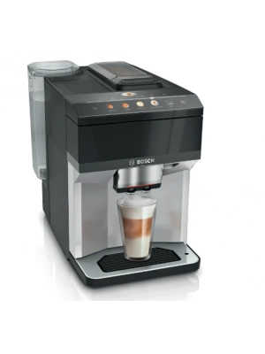 Serie 4 Tam Otomatik Kahve Makinesi VeroCafe Metalik inoks gümüş, Piyano siyah