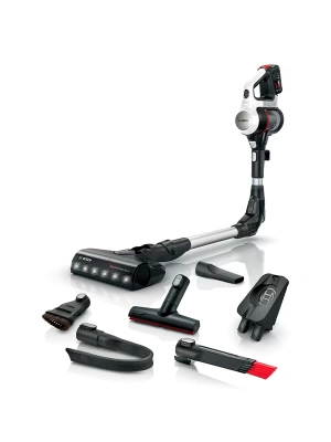 Bosch BCS711XXL Şarjlı Dik Süpürge Beyaz