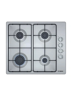 Bosch PBP6C5B82O 60 cm Ankastre Gazlı Ocak Inox