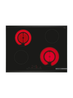 Bosch PKG775FP2E 70 cm Siyah Elektrikli Ocak