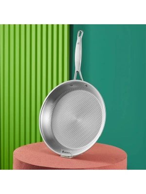 Karaca 3Ply PowerSteel 316+ Çelik Tava 30 cm 2,6 Lt