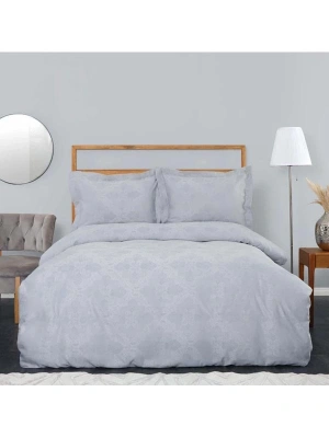 Karaca Home Julio Gri Çift Kişilik Nevresim Takımı