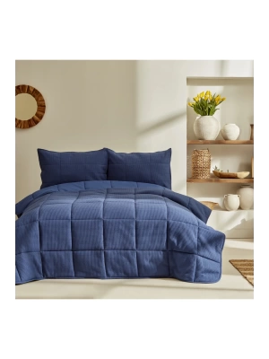 Karaca Home Muse Tek Kişilik Spring Comfort Set Lacivert