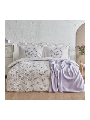 Karaca Home Nevra Summer Set Çift Kişilik Pikeli Takım Lila