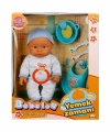 030021 Sunman, Bebelou Yemek Zamanı Sesli Bebek Seti 35 cm / +3 yaş