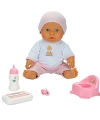1030141 Sesli Bebelou Tuvalet Zamanı Bebek Seti 32 cm -Sunman